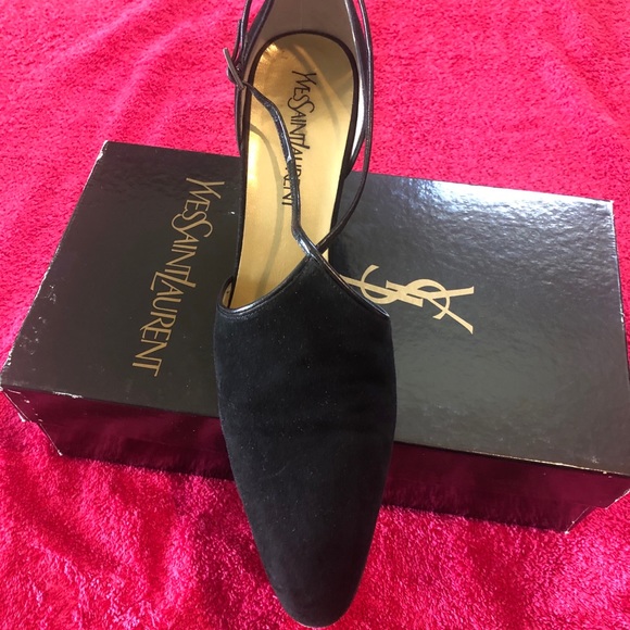 YvesSaintLaurent Suede heels - Picture 2 of 5